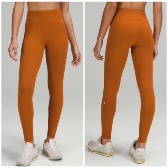Lululemon Swift Speed High-Rise Tight 28" Butternut Brown Size 6 W5EI1S - Picture 1 of 16